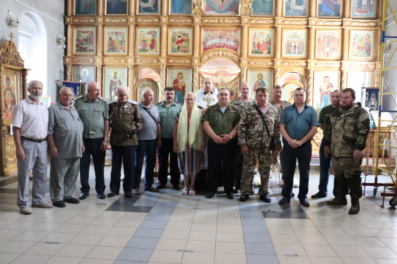 В День ветеранов боевых действий в России в Донском храме г. Новошахтинска состоялись молебен и лития