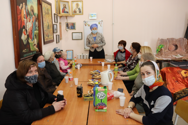 В Донском храме г. Новошахтинска состоялась встреча руководителя проекта «Круг спасения» с участниками проекта