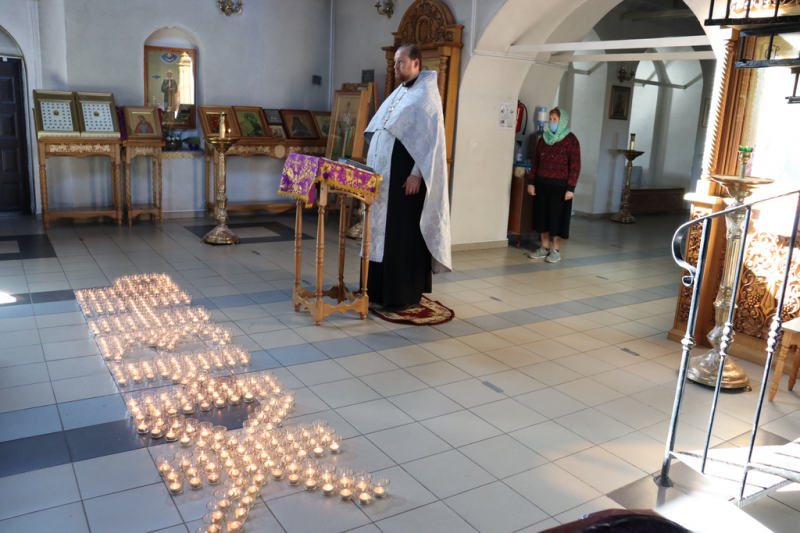 В Донском храме г. Новошахтинска прошла традиционная акция «За жизнь»