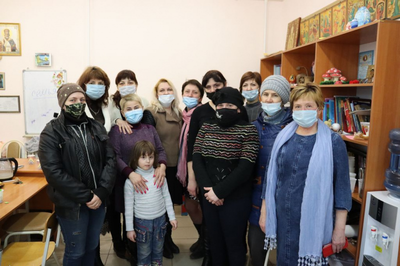 В Донском храме г. Новошахтинска состоялась встреча участников проекта «Круг спасения» с психологом гуманитарного центра