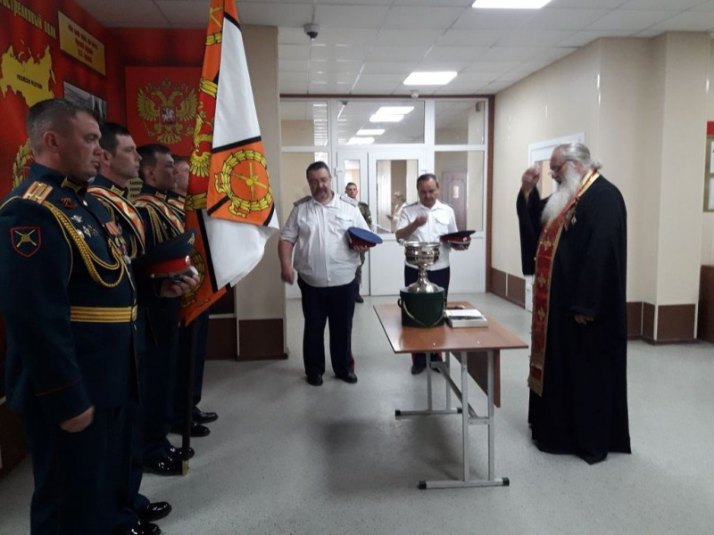 Освящение боевого знамени 102-го мотострелкового полка