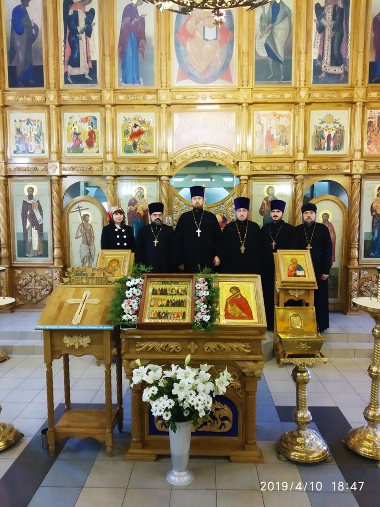В г. Новошахтинске после богослужения состоялось собрание духовенства Новошахтинского благочиния