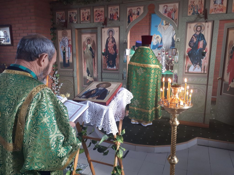 В храме-часовне хут. Земцов Боковского района отметили престольный праздник