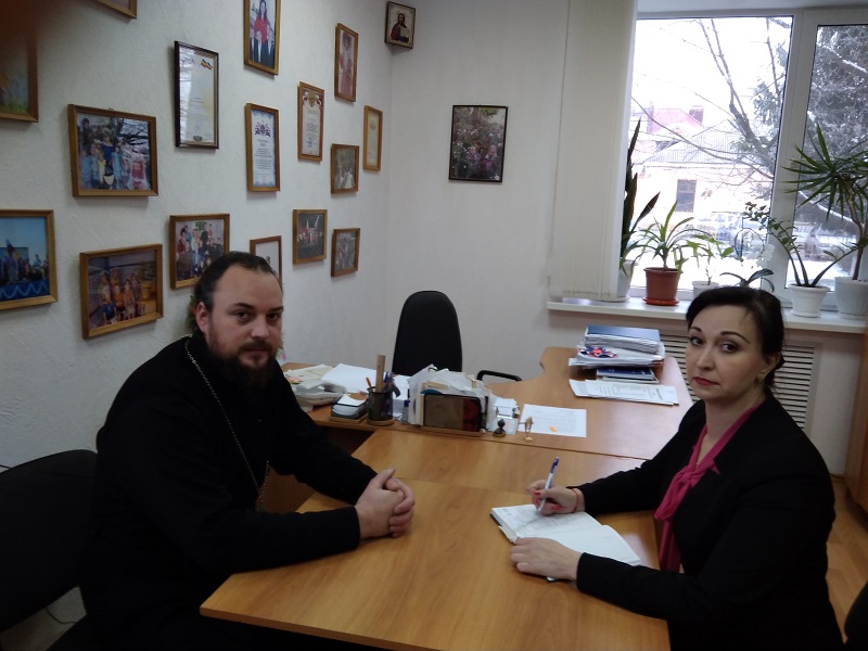 Взаимодействие с социально-реабилитационным центром для несовершеннолетних с. Маньково-Калитвенское