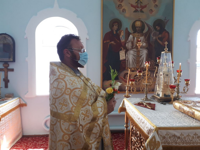 Престольный праздник в честь Рождества великого пророка Предтечи и Крестителя Господня Иоанна молитвенно отметили в ст. Боковской