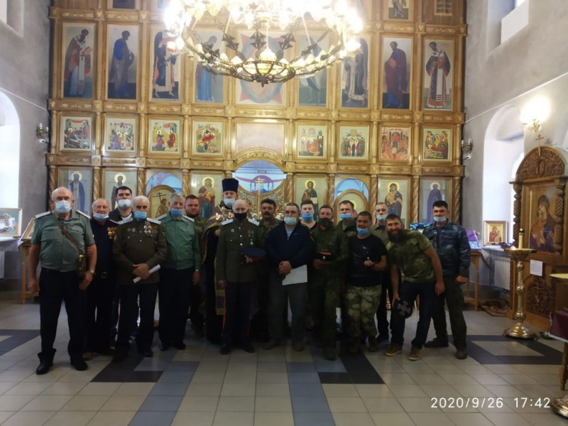 Казачий круг казаков станицы Мало-Несветаевской прошел в Донском храме г. Новошахтинска