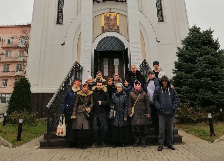 Состоялась паломническая поездка по святым местам Краснодарского края: в станицу Пластуновскую и город Краснодар