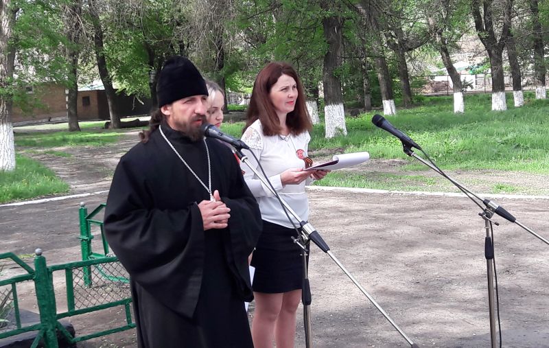В хуторе Табунщиково прошли мероприятия, посвященные 73 годовщине Победы в Великой Отечественной войне