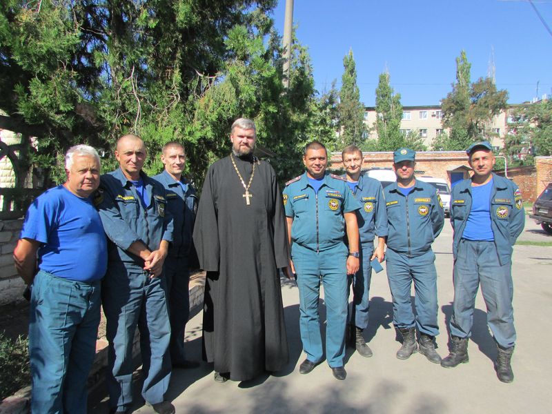 Ð¡Ð²ÑÑÐµÐ½Ð½Ð¸Ðº ÐÐ½ÑÐ¾Ð½Ð¸Ð¹ ÐÑÐ¾Ð³ÑÐ»ÐµÐ½ÐºÐ¾ Ð²ÑÑÑÐµÑÐ¸Ð»ÑÑ Ñ Ð»Ð¸ÑÐ½ÑÐ¼ ÑÐ¾ÑÑÐ°Ð²Ð¾Ð¼ 27-Ð¾Ð¹ Ð¿Ð¾Ð¶Ð°ÑÐ½Ð¾-ÑÐ¿Ð°ÑÐ°ÑÐµÐ»ÑÐ½Ð¾Ð¹ ÑÐ°ÑÑÐ¸ Ð³. ÐÐ°Ð¼ÐµÐ½ÑÐº-Ð¨Ð°ÑÑÐ¸Ð½ÑÐºÐ¸Ð¹