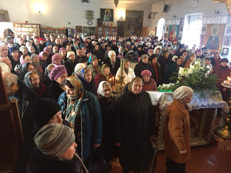В храме великомученика Пантелеимона г. Миллерово отметили Крещение Господне