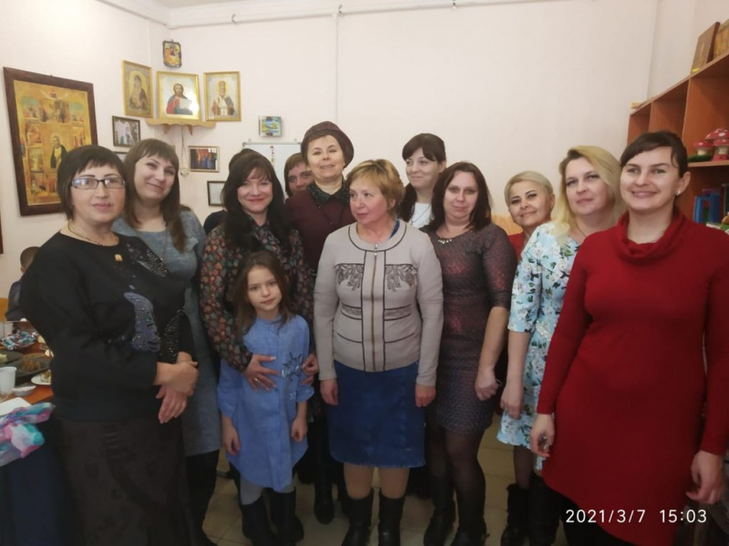 Собрание сестер милосердия Донского храма г. Новошахтинска