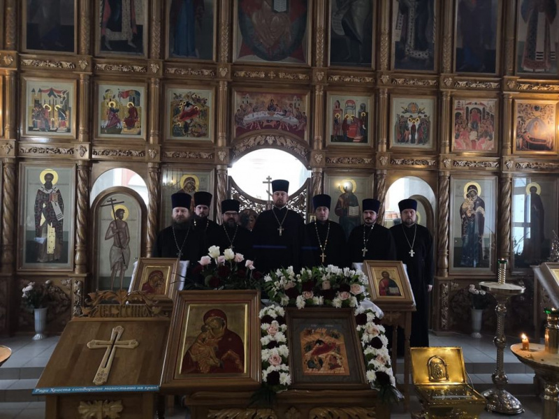 В Донском храме г. Новошахтинска прошло собрание духовенства Новошахтинского благочиния