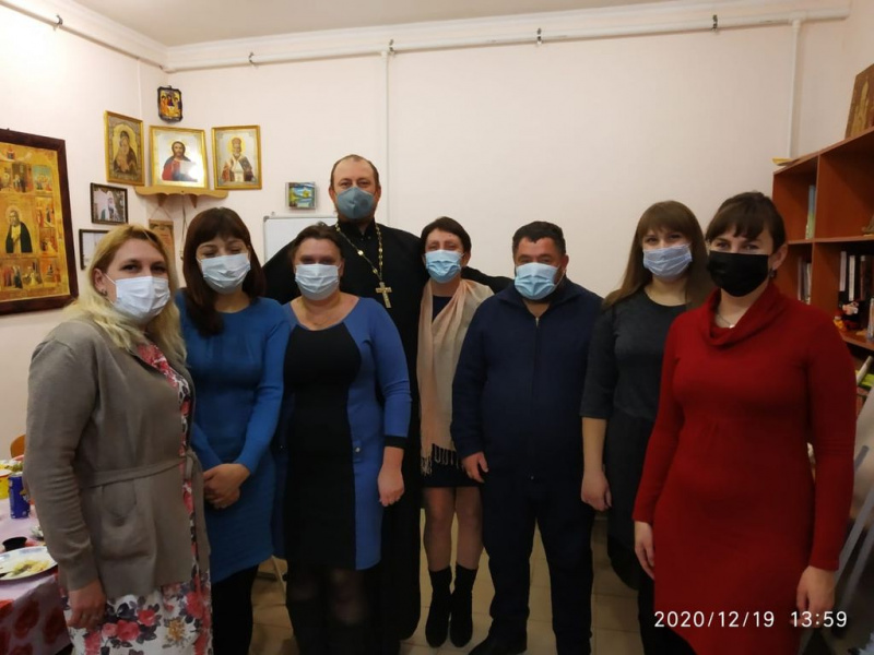 Подведение итогов работы сестричества Донского храма г. Новошахтинска