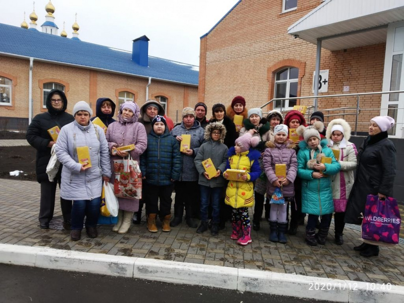 В Новошахтинске завершилась православная акция «Добрый свет Рождества Христова»
