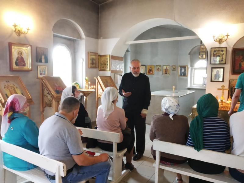 Духовно-просветительские беседы в Донском храме г. Новошахтинска