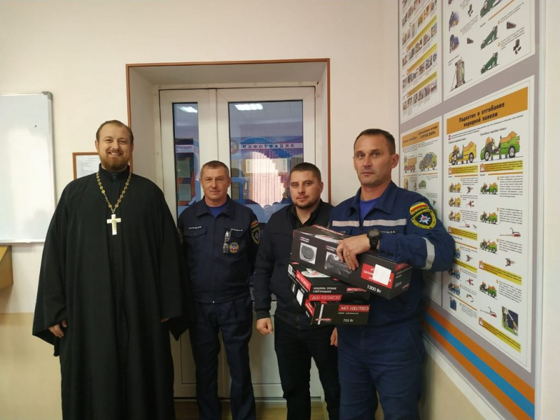 Протоиерей Роман Амплеев принял участие в сборах начальников поисково-спасательной службы Ростовской области