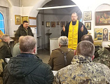 В Донском храме г. Новошахтинска состоялась традиционная встреча казаков станицы Мало-Несветаевской с духовником