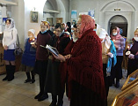 В храме в честь Донской иконы Божией Матери г. Новошахтинска молитвенно почтили память исповедника Христова и подвижника Донбасса иеромонаха Серафима (Калинина)