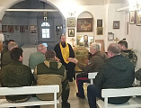 В Донском храме г. Новошахтинска состоялась традиционная встреча казаков станицы Мало-Несветаевской с духовником