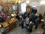 Настоятеля Донского храма г. Новошахтинска протоиерея Романа Амплеева поздравили с девятой годовщиной служения в сане протоиерея