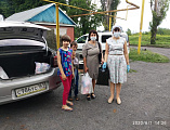 Самые нуждающиеся многодетные семьи г. Новошахтинска получили продуктовую помощь от регионального отделения Фонда продовольствия «Русь» в Ростовской области