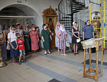 Паломники из г. Ростова-на-Дону посетили храм Донской иконы Богородицы г. Донецка