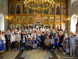 Управляющий Ровеньковской епархией митрополит Пантелеимон посетил г. Новошахтинск Шахтинской епархии и вознес заупокойные молитвы на месте погребения подвижника веры и благочестия иеромонаха Серафима (Калинина)