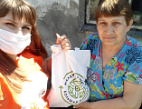 Сестры милосердия и добровольцы Донского храма г. Новошахтинска приняли участие в региональном трехдневном продовольственном марафоне «Корзина доброты»