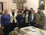 В Донском храме г. Новошахтинска состоялась встреча протоиерея Романа Амплеева с председателем и активистами «Общественного объединения Донецкой Народной Республики «Семьи погибших защитников республики»