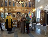 В Донском храме г. Новошахтинска прошли торжественный казачий круг, приведение к присяге вновь вступивших в ряды казаков и награждение казаков станицы Мало-Несветаевская