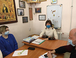 В Донском храме г. Новошахтинска прошли занятия для команды проекта «Круг спасения» Фонда Президентских грантов