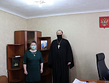 Встреча студентов НТПТ-ф ГБПОУ РО «ШРКТЭ им. ак. П.И. Степанова» с протоиереем Романом Амплеевым