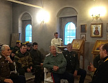 В Донском храме г. Новошахтинска состоялась традиционная встреча казаков станицы Мало-Несветаевской с духовником