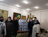 В храм в честь Донской иконы Богородицы доставили 50 собранных сладких подарков для особенных детей в рамках в добровольческой акции «Держимся верой, живем надеждой, спасаемся любовью»