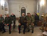 В Донском храме г. Новошахтинска состоялась традиционная встреча казаков станицы Мало-Несветаевской с духовником