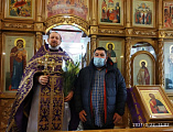 Настоятеля Донского храма г. Новошахтинска протоиерея Романа Амплеева поздравили с девятой годовщиной служения в сане протоиерея