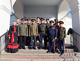 В Донском храме г. Новошахтинска состоялись присяга и награждение казаков станицы Мало-Несветаевской