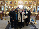 В Донском храме г. Новошахтинска состоялась встреча протоиерея Романа Амплеева с председателем и активистами «Общественного объединения Донецкой Народной Республики «Семьи погибших защитников республики»