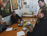 В Донском храме г. Новошахтинска состоялась встреча с директором АМСКСО «Наш Мир» Василием Васильевичем Лукьяновым