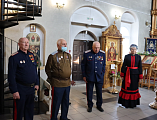 В Донском храме г. Новошахтинска состоялись присяга и награждение казаков станицы Мало-Несветаевской