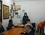 В храме Донской иконы Богородицы состоялось совместное заседание команды проекта «Круг спасения» с сотрудниками государственных органов г. Новошахтинска