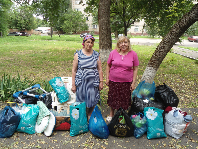 Добровольцы «Общины милосердия» продолжают оказывать помощь людям, оказавшимся в сложной жизненной ситуации