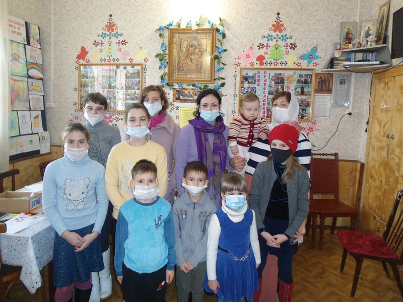 В воскресной школе «Радость» при храме Почаевской иконы Богородицы г. Каменск-Шахтинский прошла беседа о духовной любви
