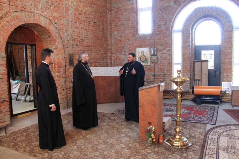 Правящий архиерей Шахтинской епархии Преосвященнейший епископ Симон с архипастырским визитом посетил Багаевское благочиние
