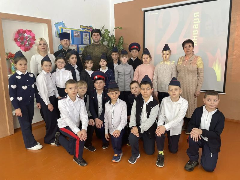 Урок Памяти в казачьей школе хутора Арпачин: чтобы трагедия не повторилась