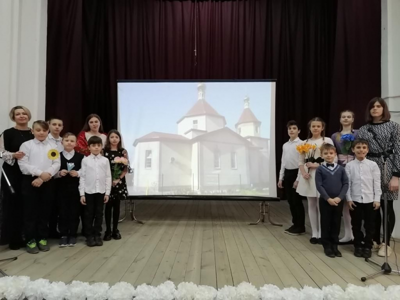Учащиеся воскресной группы храма преподобномученицы Елисаветы г. Гуково приняли участие в православном часе «Негасимая лампада  духовности»