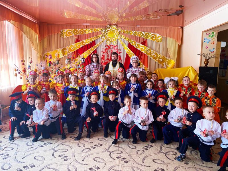 Пасха Господня в детском саду №2 города Миллерово