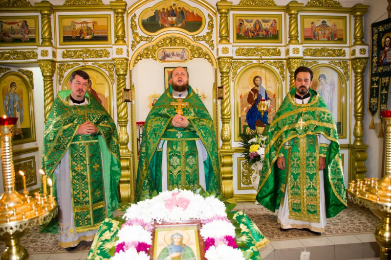 В храме святой княгини Анны Кашинской отметили престольный праздник