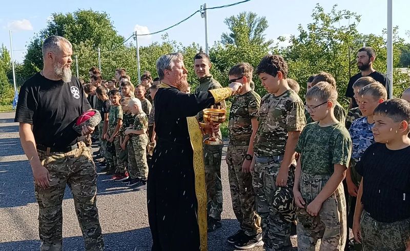 Лето с пользой для души и тела: юные прихожане из Алексеевки посетили «Предтеченский городок»