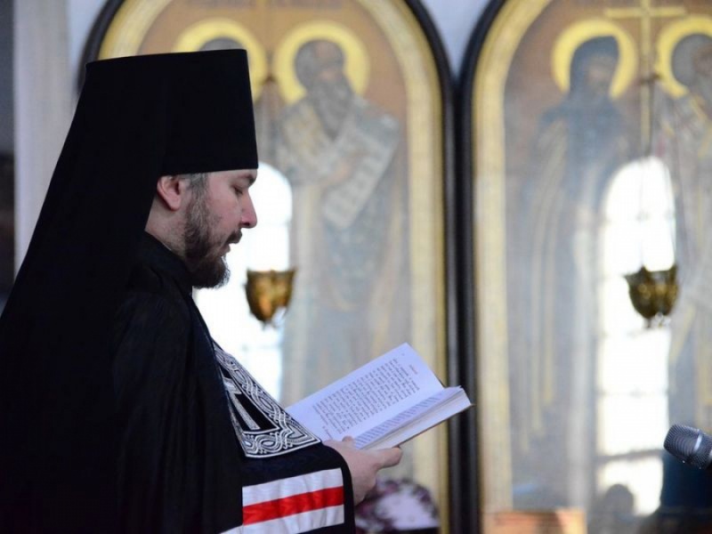 23 февраля 2015 года, в понедельник первой седмицы Великого поста, епископ Симон возглавил уставное богослужение в Покровском кафедральном соборе